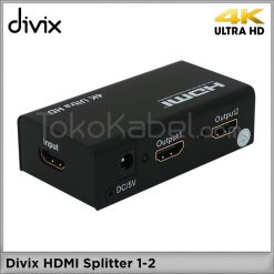 Alternative view of Splitter HDMI Divix, 1 in 2 out