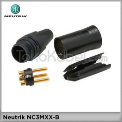Alternative view of Connector XLR Male Neutrik NC3MXX-B