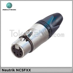 Connector XLR Female Neutrik NC5FXX 5 Pin