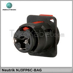 Alternative view of Chasis TRS Female Locking Neutrik NJ3FP6C-BAG