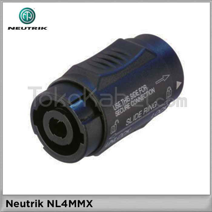 Adapter Speakon Neutrik NL4MMX