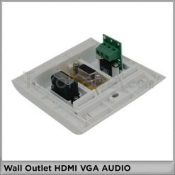 Alternative view of Wall Outlet HDMI VGA AUDIO